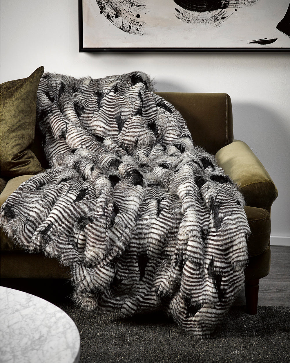 Silver Pheasant Throw