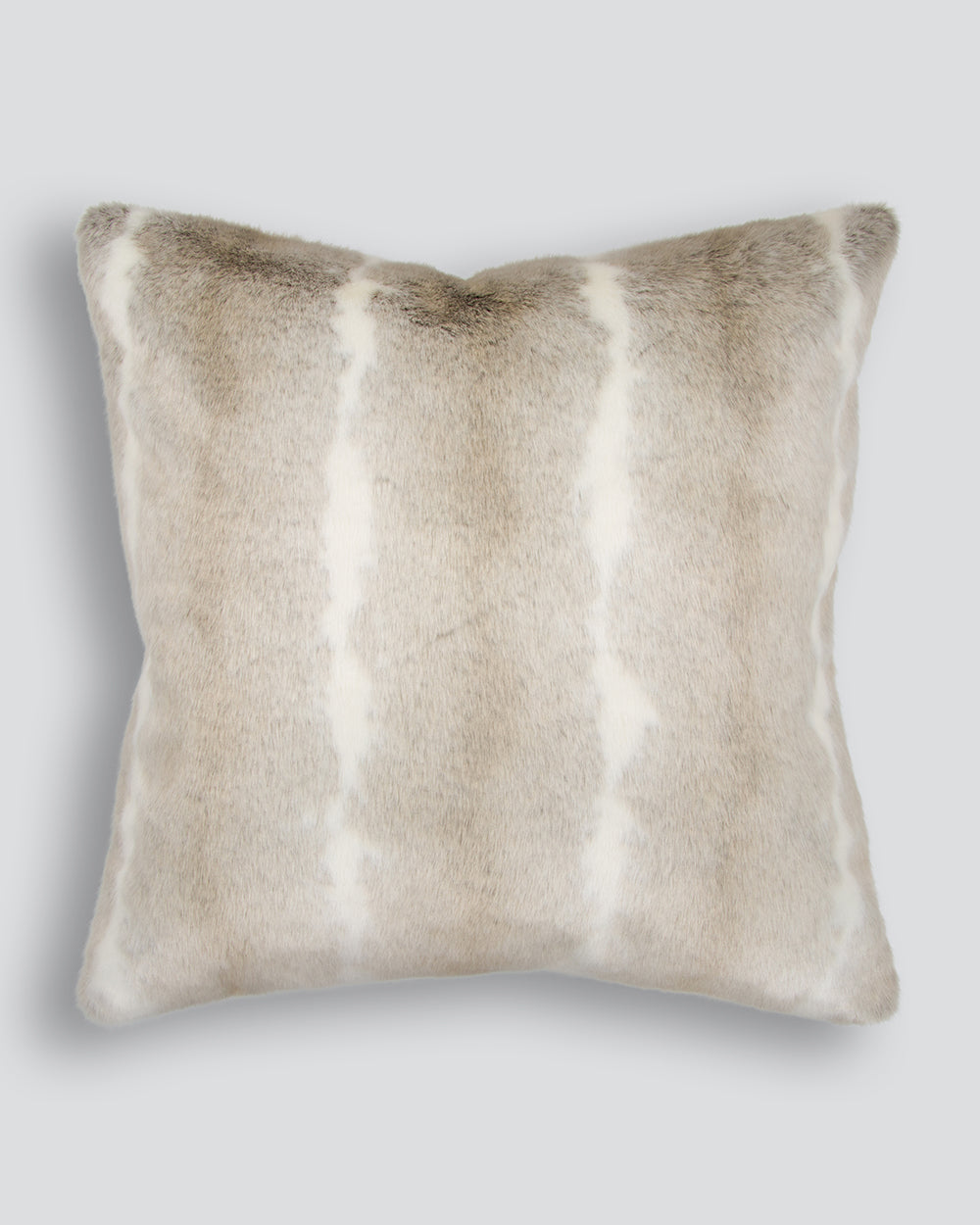 Silver Rabbit Euro Cushion