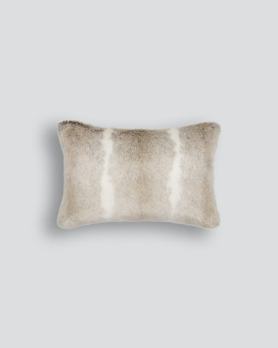 Silver Rabbit Rectangular Cushion