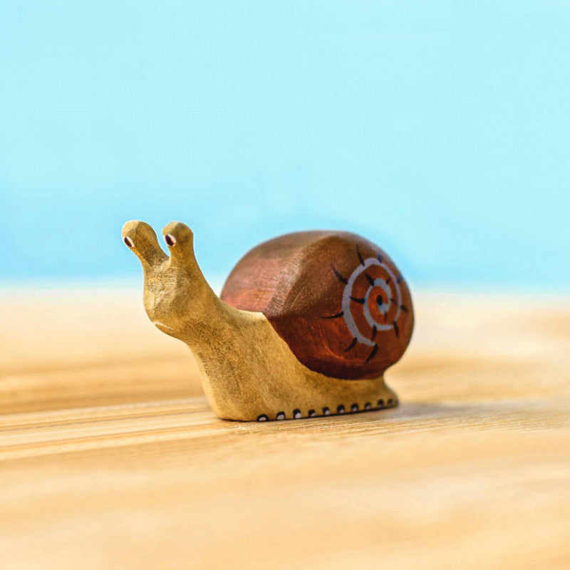 Bumbu Wooden Animal Garden | Snail