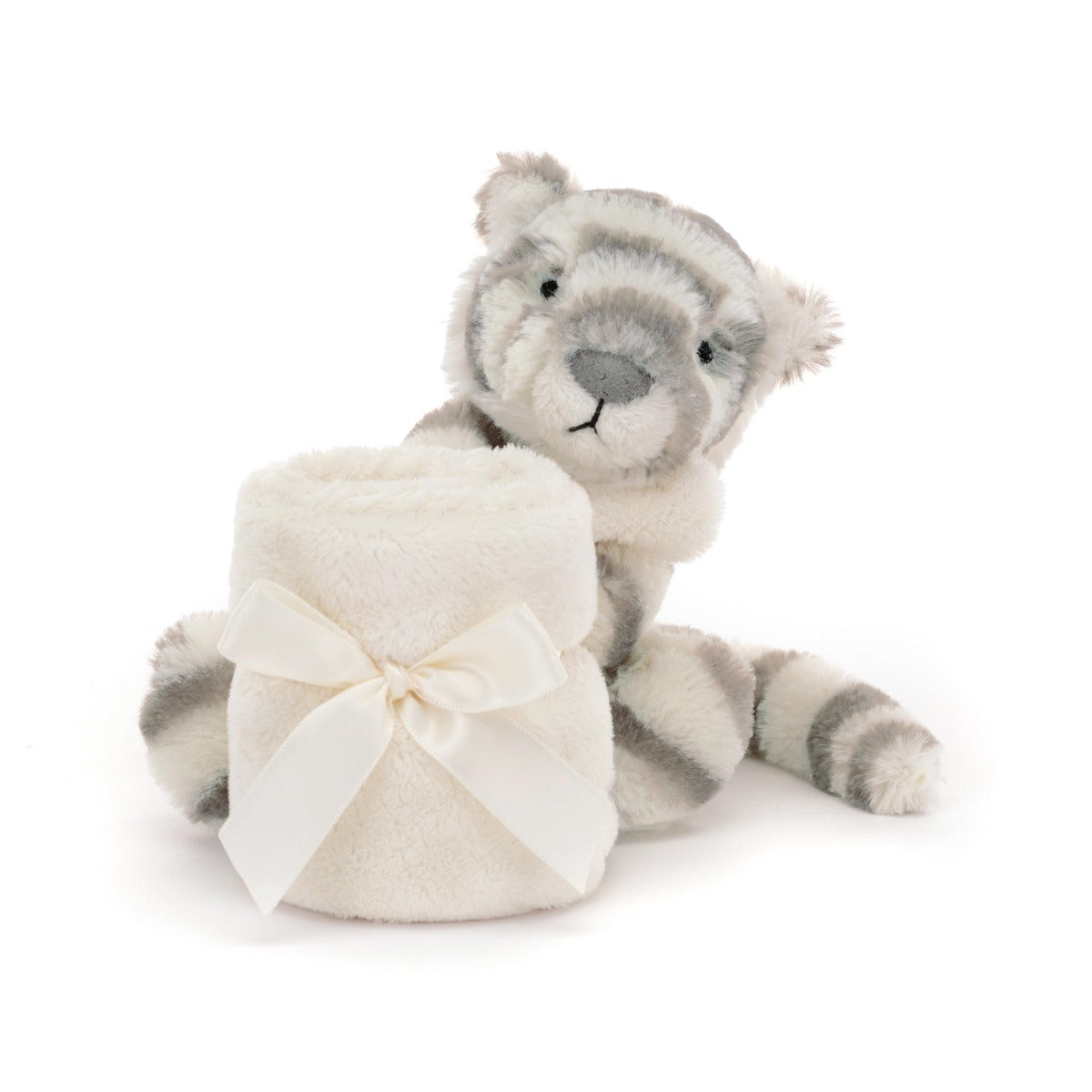 Jellycat Bashful Snow Tiger Soother