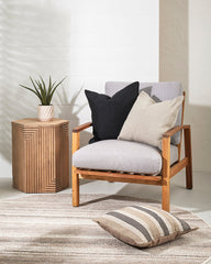 Southwold Black Cushion