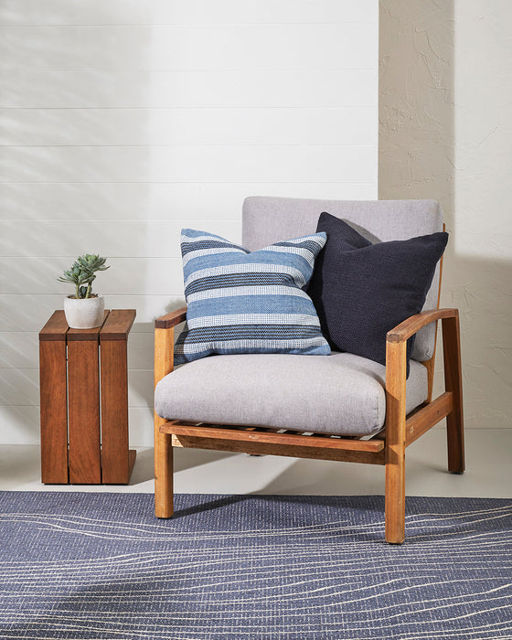 Southwold Navy Cushion