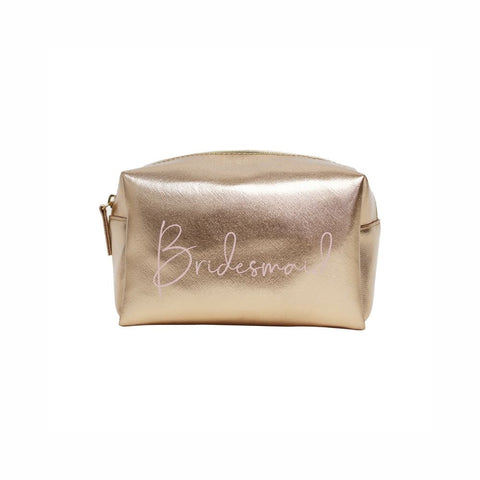 Wedding Bridesmaid Cosmetic Bag - Small