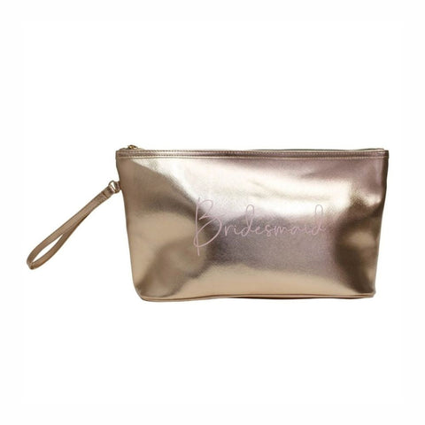 Wedding Bridesmaid Cosmetic Bag - Large