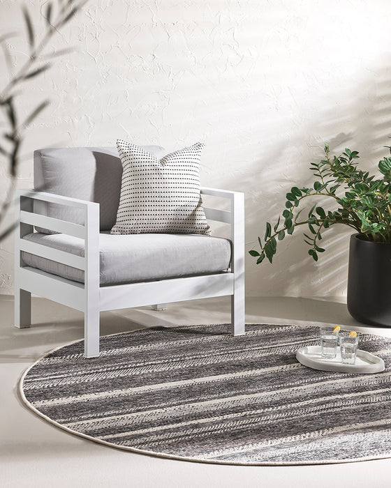 St Ives Black Floor Rug