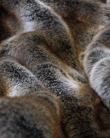 Striped Elk Square Cushion