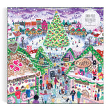 Galison Storrings Holiday Village Market Foil Puzzle - 1000pc Multi-Coloured