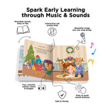 Ditty Bird Christmas Songs USB-C Sound Book Multi-Coloured