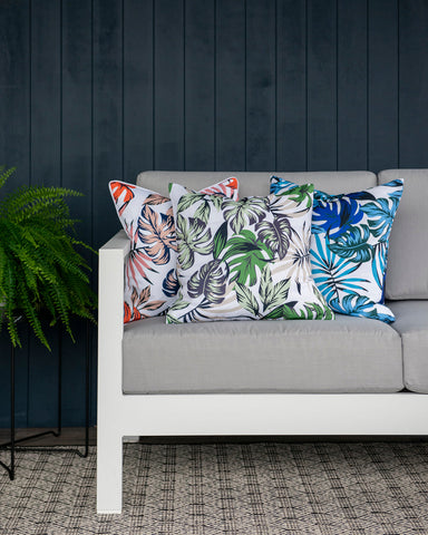 Tropical Monstera Cushion