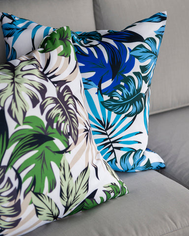 Tropical Monstera Cushion