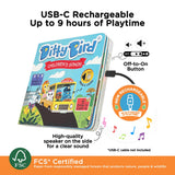 Ditty Bird Children's Songs USB-C Sound Book Multi-Coloured