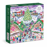 Galison Storrings Holiday Village Market Foil Puzzle - 1000pc Multi-Coloured