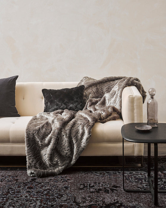 Valentina Black Oblong Cushion