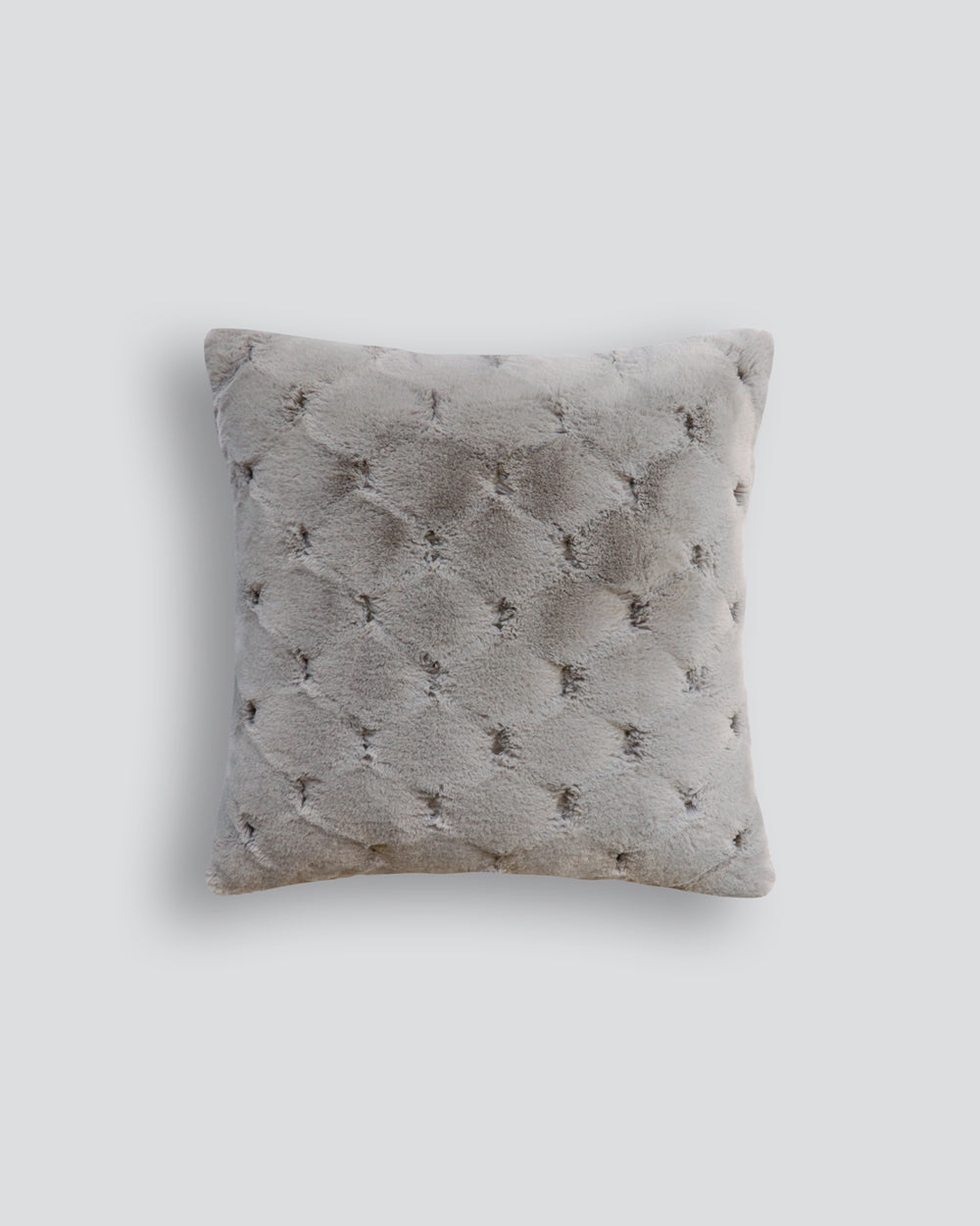 Valentina Grey Square Cushion