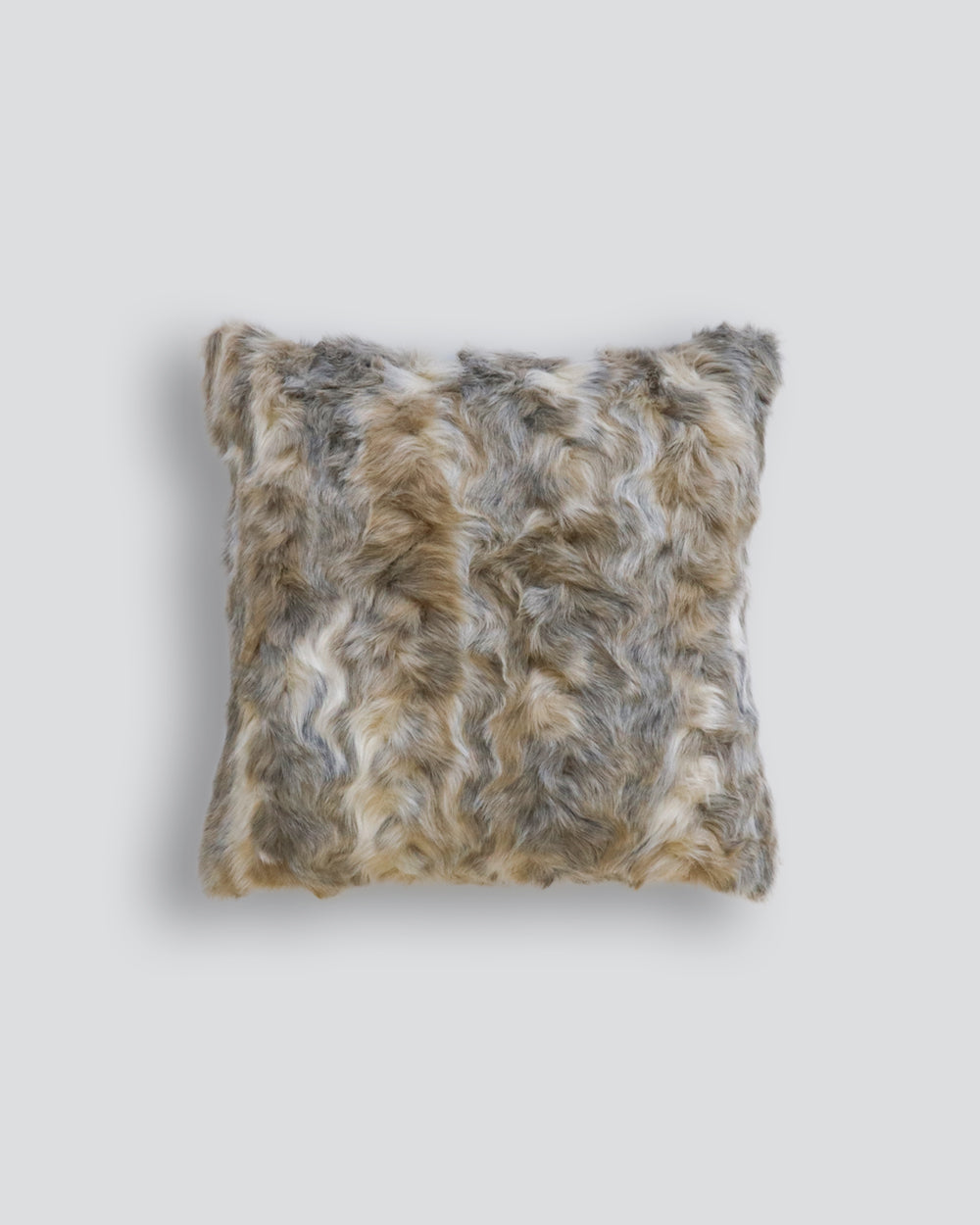 Vintage Squirrel Grey Square Cushion
