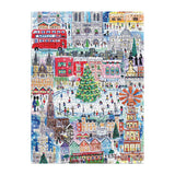 Galison Storrings Christmas World Foil Puzzle - 1500pc Multi-Coloured
