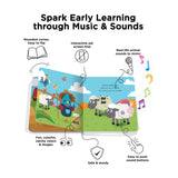 Ditty Bird Farm Animals Sound Multi-Coloured