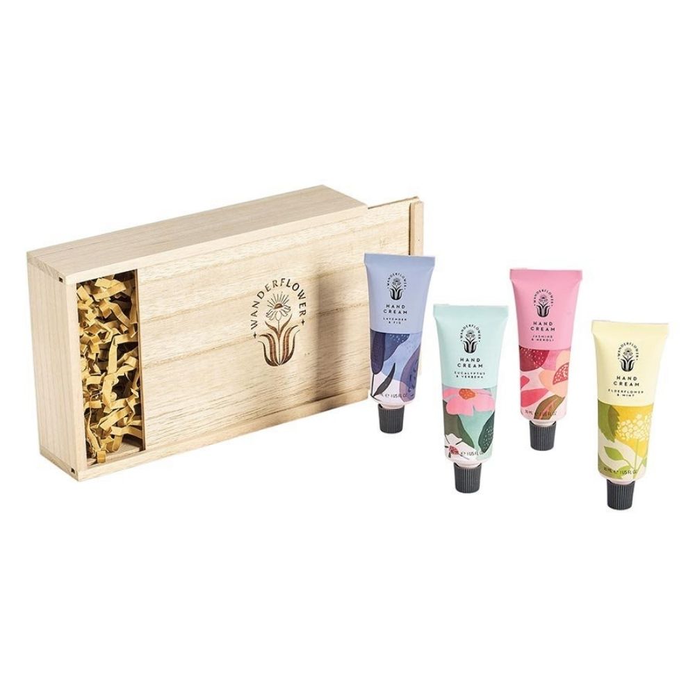 Wanderflower Hand Cream Library Gift Set