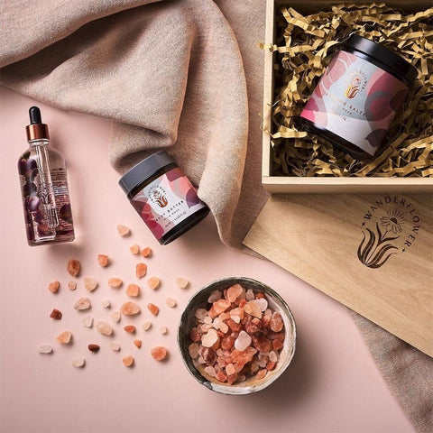 Wanderflower Time to Unwind Wellness Gift Set