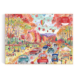 Galison Storrings Leaf Peeping Puzzle - 1000pc Multi-Coloured