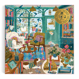 Galison Bookshop Afternoon Foil Puzzle - 500pc Multi-Coloured