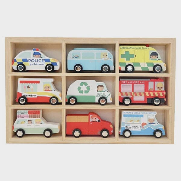 Wooden Vehicle Set