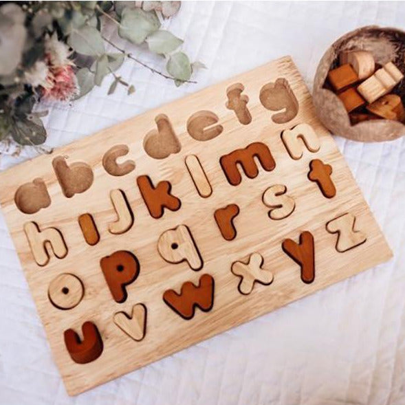 Natural Lowercase Letter Puzzle