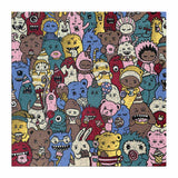 Galison Barbtropolis Sweet Dreams Foil Puzzle - 500pc Multi-Coloured