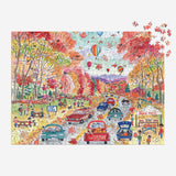 Galison Storrings Leaf Peeping Puzzle - 1000pc Multi-Coloured